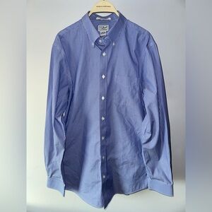 L.L. Bean Men's Blue Striped Shirt